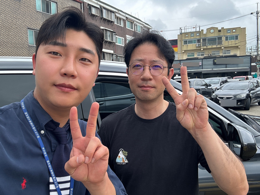 수원 고객님 팰리세이드 중고 전액할부 출고 후기